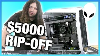 Crazy Bad $5000 Alienware Gaming PC: R13 Aurora Tear-Down