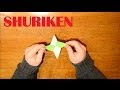 NINJA - FAIRE UN BEAU SHURIKEN EN PAPIER FACILEMENT