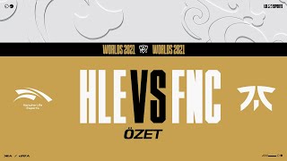 Hanwha Life Esports (HLE) vs Fnatic (FNC) Maç Özeti | Worlds 2021 Grup Aşaması 1