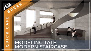 Tate Modern Staircase in ARCHICAD