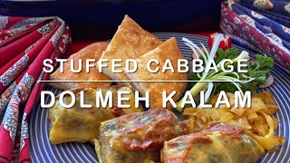 Dolmeh Kalam Stuffed Cabbage دلمه کلم برگ