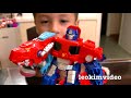 Transformers Easy 2 Do 1-Step Mega Review & Fake Deceptcons Battle