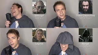 Lord Of The Rings/Hobbit Impressions! (Gandalf, Frodo, Smaug, Gimli)