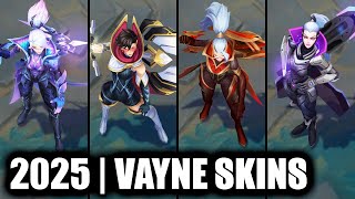 All Vayne Skins Spotlight 2025 League Of Legends