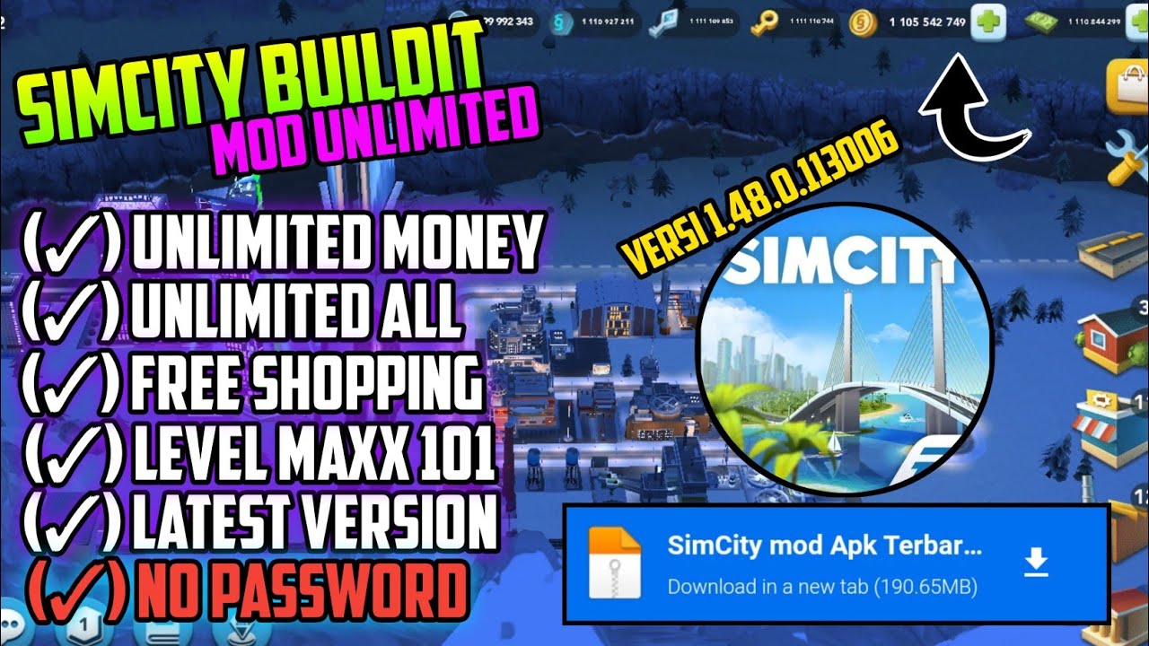 Latest SimCity Buildit Mod Apk 2023 Version 1.48.0.113006 Latest SimCity Buildit Mod Apk 2023 Version 1.48.0.113006
