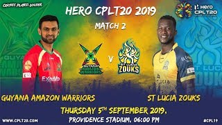 Match 2 Highlights | #GAWvSLZ | #CPL19