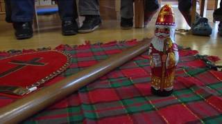 Süßer Bischof für Kinder - Heiliger Nikolaus aus Schokolade