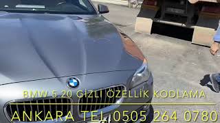 BMW 5.20 F10 Gizli Özellik Kodlama Ankara