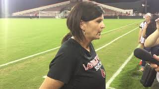 WSOC: Head Coach Karen Ferguson-Dayes Notre Dame post-game interview