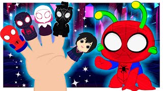 Finger Family Spiderman Version Kids Songs Groovy The Martian