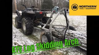 Strongway ATV Log Skidding Arch