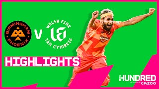 Birmingham Phoenix vs Welsh Fire - Highlights | The Hundred 2021