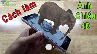 Cách dùng ứng dụng Animal 4D để xem ảnh thực tế ảo cực hay