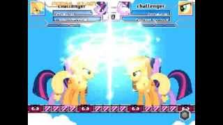 Mugen Applejack And Twilight Vs Rare Aj Aj Vore And Twilight