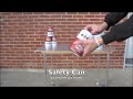 Hur du använder din Safety Can - brandfilt på burk
