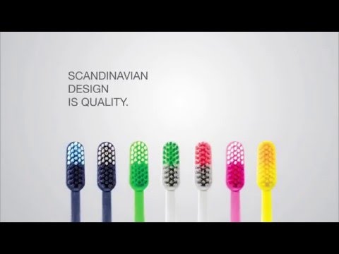 AN AWARD-WINNING DESIGN FOR WINNING SMILES ONLY WITH JORDAN TOOTHBRUSH