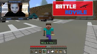 ((Dansk Minecraft)) - Battle Roayle I Minecraft?!