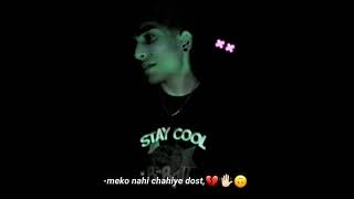 Mc Stan Mc Stan Meko Nahi Chahiye Dost Mc Stan Sad Moment