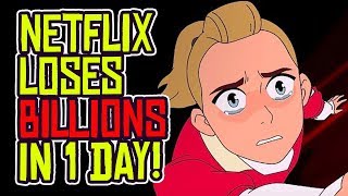 Netflix Loses $17 BILLION in Value! Look Out DISNEY PLUS and HBO MAX!