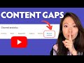 NEW YouTube Research Tab - How to use Search Insights to fill Content Gaps