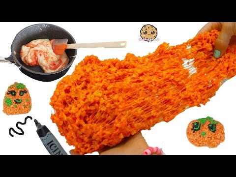 Easy Halloween Cooking Video - Pumpkins + Decorating Fun with Disney Queen Elsa