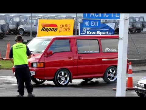 Auto Racing Results on Mitsubishi L300 Vr4 Turbo Dragracing Wanganui 17 4 11