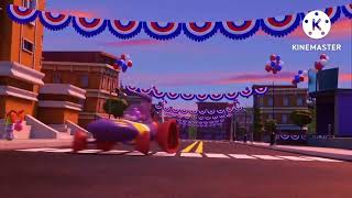 Larryboy With The Theme Song From The 2D Series