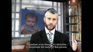 Choosing A Name For A Child - Rabbi Zamir Cohen