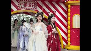 China：shanghai（上海）Hanfu Show!#Chinesegirl#Beautiful #Hanfu #汉服#Hanfugirl #Китай