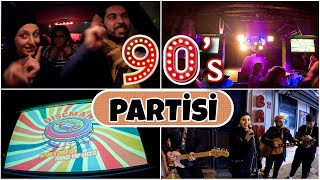 1 TL'lik 90'S partisine gittik! Kadıköy'de bir gece :) ✨