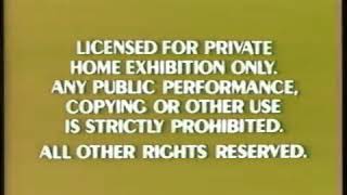 D Fbi Warnings 1984-1991