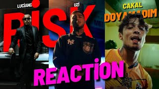 Luci̇ano Ft Uzi̇ Ve Cakala Tepki̇ Luciano X Uzi X Sfera Ebbasta - Risk Cakal X Akdo - Doyamadım