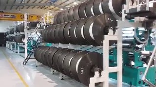 How Karl Mayer tricot machine Work