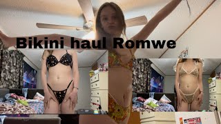 Romwe Bikini Haul