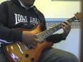 J&D Brothers DC400FM JACK & DANNY guitar through a PARK G10R ( Marshall ) practice amp