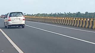 The Grand Scenic Look Of Ashtamudi Lake Seen From Nh 66 Byp. Kollam City Can Be Seen At The End.