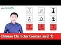 Learn Chinese Characters_Course Level 1_Lesson 01: The Knowledge & Practice of 8 Characters