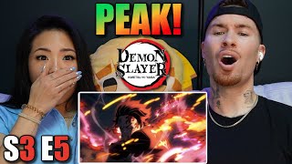 Holy Sh Best Episode Yet Demon Slayer Reaction S3 Ep 5