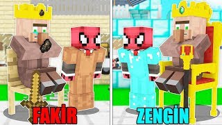 Zengi̇n Başkan Vs Faki̇r Başkan - Minecraft