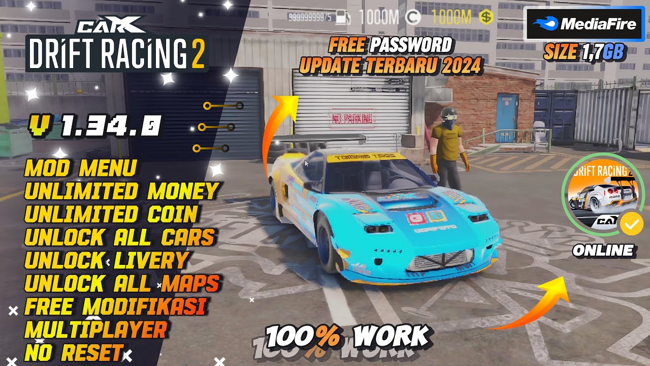 CarX Drift Racing 2 MOD APK v1.34.0 Latest 2024 No CarX Drift Racing 2 MOD APK v1.34.0 Latest 2024 No