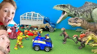 The Ultimate Dinosaur Battle Dont Get Eaten Full Video