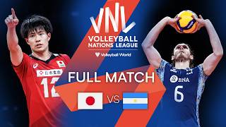 Arg Vs. Jpn - Full Match Mens Vnl 2021