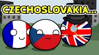 Czechoslovakia is safe.. - Countryballs