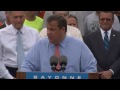 Governor Christie: Nothing Is Given To Us. We Need To Fight For It.