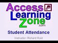 Microsoft Access: Tracking Student Attendance, Append Query