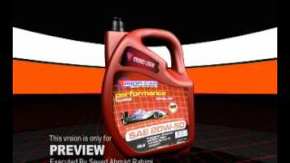 3D Adver - Car Oil