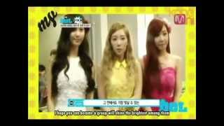 Cut Eng Sub Snsd Taetiseo & Vi Mnetcountdown Backstage