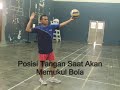 image Teknik Dasar Service Atas Bola Volly Didit Hermansyah