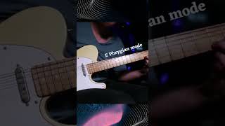 E Phrygian Mode - Chromatic approaching part 3/7 #shorts