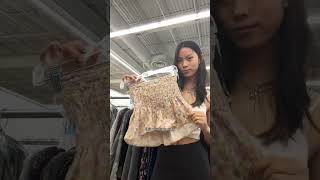 Thrifting Vintage Y2K Tops